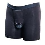 King Style網ポケット付爽快パンツ ちょい漏れ安心タイプ トランクス(上向き)グレー Lサイズ CS-C4709-G-L C2C