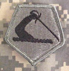 Massachusetts National Guard ACU Patch - Foliage Green