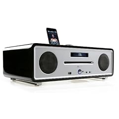 Vita Audio R4 i (IMS) CD Kompaktanlage (iPod/iPhone Dock, DAB/FM-Tuner mit RDS) schwarz