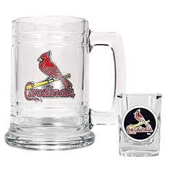 St. Louis Cardinals MLB Boilermaker Set - Primary Logo by Great American Products
