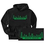 Sweatshirt Black  Math Rock Equalizer  Music