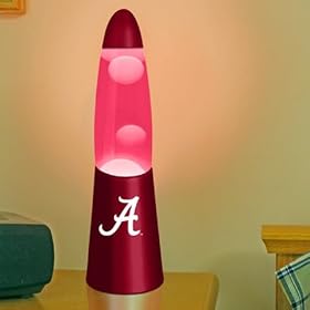 Alabama Crimson Tide Motion Lava Lamp Light from Lava Lamps