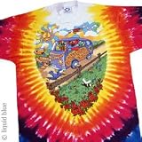 GRATEFUL DEAD T-Shirt - Summer Tour Bus (Tie-Dye)