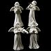 Ceramic Angel Figurine Standing 4 Assorted Designs - sold separately