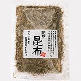 北海道の海産物　道東産　天然　納豆昆布80g　厳選し刻みました。粘りの中に細切り昆布のコリコリ触感がおもしろいです