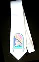 Party Decoration Necktie with chow, dog, window