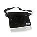 Premium Waterproof Bag Pouch Phone Case dry bag iPhone 6 Plus 6s 5 Samsung Galaxy S7 S6 S5 Fanny Pack Waist Belt Wallet Holder Swimming Beach Kayaking Canoeing (Black)