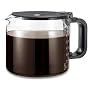 Medelco 12 Cup Glass Eurostyle Universal Replacement Carafe - Black