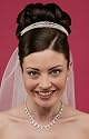 Triple Rhinestone Headband: Can Be Worn as a Headband, Tiara or Shaped as a Bun Ring
