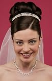 Triple Rhinestone Headband: Can Be Worn as a Headband, Tiara or Shaped as a Bun Ring