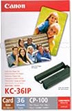 Canon KC-36IP Ink / label set for CP-100, CP200 & CP300