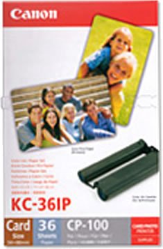 Buy Canon KC-36IP Ink / label set for CP-100, CP200 & CP300 online at Discounted New and Used prices. Delivered to your door with Off-The-Bookshelf.