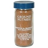 Morton & Bassett Ground Nutmeg, 2.3-Ounce Jars (Pack of 3)