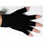 Mens Thinsulate 3M Thermal Fingerless Gloves Black M/L