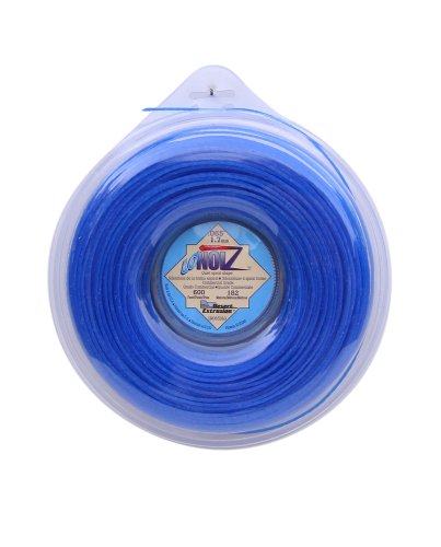 LoNoiz .065-Inch-by-300-Foot Spool Commercial Grade Spiral Twist Quiet 1/2-Pound Grass Trimmer Line, Blue LN065DS-12 LoNoiz .065-Inch-by-300-Foot Spool Commercial Grade Spiral Twist Quiet 1/2-Pound Grass Trimmer Line, Blue LN065DS-12
