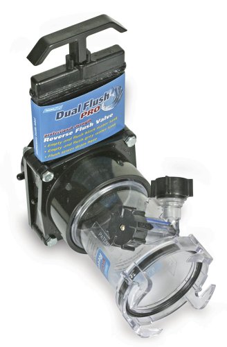 Camco Manufacturing Inc. 39062 Dual Flush Pro RV Holding Tank Rinser with Gate Valve