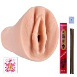 Ultimate Realistic Virgin Pussy Male Masturbator & Ahsanochi Incense & Original Artwork Chinese Love Spell Symbol Pocket Card Gift Set