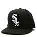 NEW BLACK CHICAGO WHITE SOX MLB NEW ERA 59 FIFTY FITTED HAT CAP BASEBALL SIZE 7 5/8