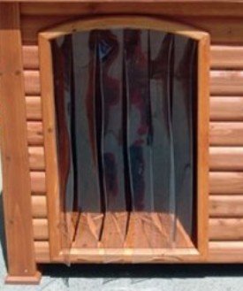Precision Pet 2715-27151 Outback Dog House Door - Small - 14.5 x 9.8 Inch