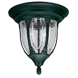 Savoy House Tudor Black Outdoor Ceiling Light