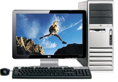 Fast HP DC7600 Desktop Computer Tower Pentium 4 HT 3.4Ghz 2gb 160gb DVDRW HP 20 LCD Keyboard/Mouse/Recovery CD included