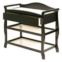 Aspen Changing Table with Drawer- Black