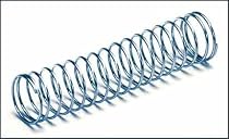 Stainless Steel 302 Compression Spring,  0.12" OD x .022" Wire Size x .375" Free Length (Pack of 5)