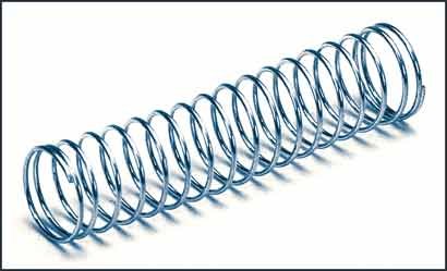 Music Wire Compression Spring, 0.18 OD x 0.032 Wire Size x 0.313 Free Length