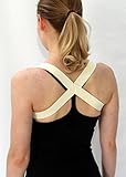 The 2 in 1 Posture Brace | Posturific Brace.com (Small, Beige)