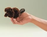 Folkmanis Beaver Finger Puppet