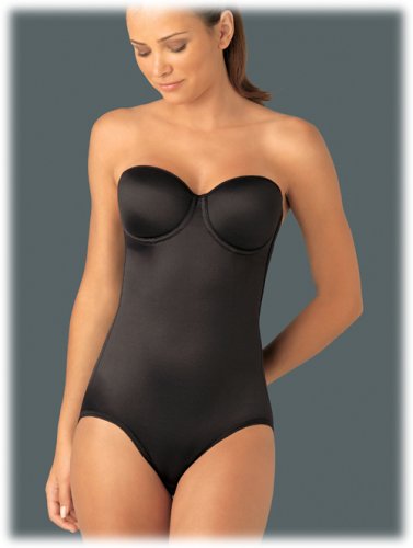 Flexees Women's Firm Control Body Briefer with Convertible Straps #3956