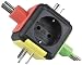 Produkt-Bild: uniTEC 41461 Reisestecker, Welt, mit Adapter