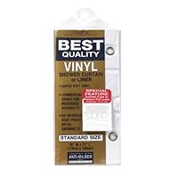 Ex-cell Home Fashions #1me-049o0-0899-100 70x72wht Heavy Duty Shwrcurtain