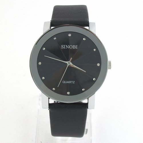 Youyoupifa Fashion Simple Design Black Couple Table Men's Wrist Watch NBW0QU6916-MM1