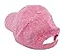 Glitzy Game Sequin Trim Baseball Cap for Ladies, Pink