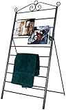 IMAGE OF PTC Home & Garden Blanket Rack, Pewter