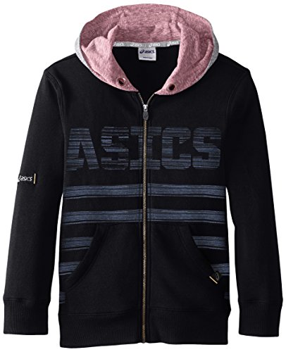 ASICS Big Boys' Long Sleeve Travel Hoodie Jacket