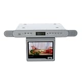 Eviant T7UC Under Cabinet 7-Inch Television, Silver