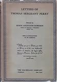 Letters of Thomas Sergeant Perry