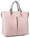 Heshe® Fashion Women Leather Top-handle Tote Cross Body Shoulder Bag Messenger Purse for Lady Simple Style