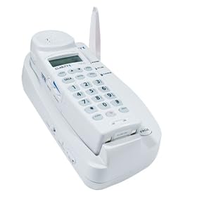 Click here to buy Clarity C600 2.4Ghz Amplified Cordless Phone with Caller ID and Battery Backup (White... by Clarity.