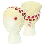 Arizona Cardinals Breast Cancer Awareness Fashion Winter Knit Hat - Offwhite / Pink