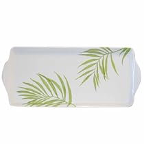 Corelle Coordinates Melamine Tidbit Tray, Bamboo Leaf