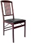 Two Wooden Folding Mission Style Chairs