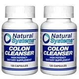 Natural Systems 2 PACK Colon Cleanser 2x120 capsules Natural Body Detox