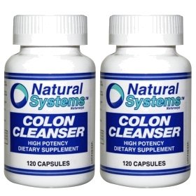 Natural Systems 2 PACK Colon Cleanser 2x120 capsules Natural Body Detox
