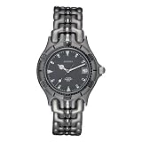 Esatora Men's Casual Seapearl Wrist Watch with Grey Dial and Titanium Strap