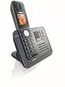 Philips SE7451B/02 Schnurloses DECT-Telefon mit SIM-Kartenleser, polyphonen Klingeltönen, Display- und Tastaturbeleuchtung, Anrufbeantworter und Farbdisplay