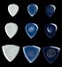 Musical Instruments : Dunlop Jazz Stubby Pick Packs, 2.00mm/Light Purple