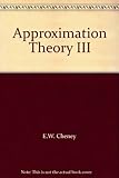 Approximation theory III